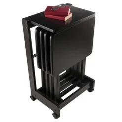 5pc Brienda Set Flip Top Snack Table - Winsome -Furniture Specialty Store GUEST ec81dbd4 6190 4d17 aee7 d078b6eec127