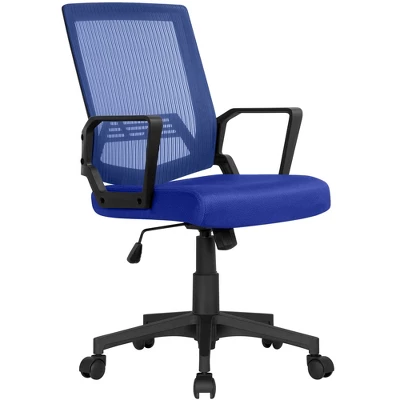 Yaheetech Adjustable Mid-Back Office Chair Computer Chair With Wheels 11 Yaheetech Adjustable Mid-Back Office Chair Computer Chair With Wheels - Image 9