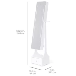 Best Choice Products Full Length LED Mirrored Jewelry Storage Organizer Cabinet W/ Interior & Exterior Lights -Furniture Specialty Store GUEST ed52fe78 d37b 449a 96a1 5709671c3fe3