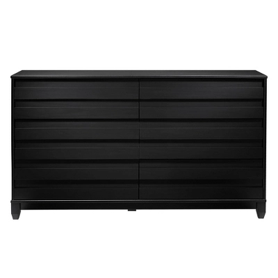 Ilya Solid Wood Modern Panel Front 6 Drawer Dresser - Saracina Home 6 Ilya Solid Wood Modern Panel Front 6 Drawer Dresser - Saracina Home - Image 4