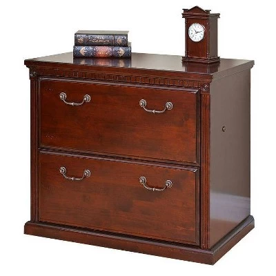 Huntington Club Two Drawer File Cabinet Cherry - Martin Furniture 3 Huntington Club Two Drawer File Cabinet Cherry - Martin Furniture