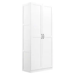 Set Of 2 Hopkins Modern 7 Shelf Freestanding Storage Closets - Manhattan Comfort -Furniture Specialty Store GUEST f047dd19 ecd5 415d 8879 14fc26927d99