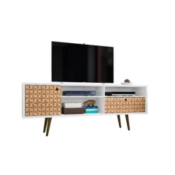 Liberty 3 Shelf And 1 Drawer TV Stand For TVs Up To 65" - Manhattan Comfort -Furniture Specialty Store GUEST f0943002 a65a 479f 9207 ed0b22f3a2d0