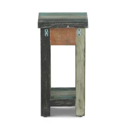 Meader Boho Handmade Distressed Mango Wood End Table - Christopher Knight Home -Furniture Specialty Store GUEST f151fa92 9950 45f0 89b5 69f532143ed6