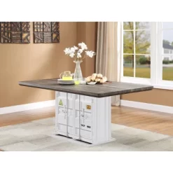 66" Cargo Dining Table - Acme Furniture -Furniture Specialty Store GUEST f15add9a 6340 46b2 a2b7 edcc5bf1f545
