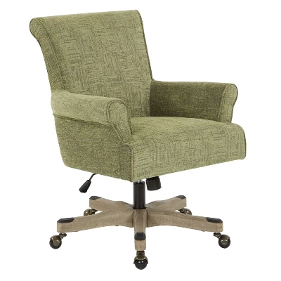 Megan Office Chair With Gray Wash Wood - OSP Home Furnishings 11 Megan Office Chair With Gray Wash Wood - OSP Home Furnishings - Image 9