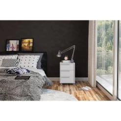 Maia 3 Drawer File Cabinet White - Polifurniture -Furniture Specialty Store GUEST f649147b daca 402b a2d6 693229a459d0