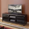 Flat Panel TV Stand For TVs Up To 60" CorLiving Ravenwood Black -Furniture Specialty Store GUEST f7000c45 aecf 4cb7 b957 b7a8c1ba6f4b