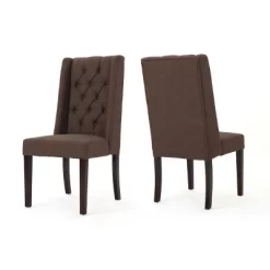 Set Of 2 Blythe Tufted Dining Chairs - Christopher Knight Home -Furniture Specialty Store GUEST f7d575e3 edb1 4c6e 9d40 3fe8660953f2