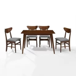 5pc Landon Rectangle Dining Set With Wood Chairs - Crosley -Furniture Specialty Store GUEST f856da62 3b2b 4de6 84c5 887a607a121a