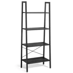 Tangkula 4-Tier Ladder Bookshelf Display Ladder Rack Free-Standing Plant -Furniture Specialty Store GUEST f9019bfa 6627 4338 b996 233992a81206
