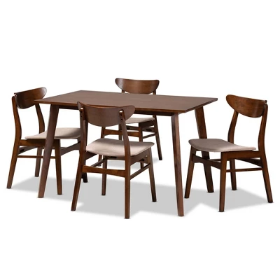 5pc Orion Dining Set - Baxton Studio 9 5pc Orion Dining Set - Baxton Studio - Image 7