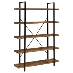 70" Cole 5 Shelf Bookcase With Frame - Coaster -Furniture Specialty Store GUEST fbf1a8ba 3225 4bdc aae3 b921f5cd27f4