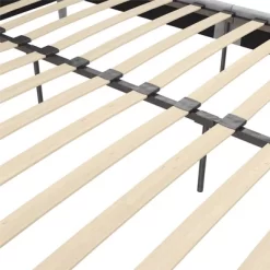 Westerleigh Upholstered Platform Bed With Minimalist Tufted Headboard Light Gray - CosmoLiving By Cosmopolitan -Furniture Specialty Store GUEST fbfa5056 9e42 42d0 bc2a 935b7884aedf