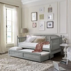 Twin Melanie Wood Cane Complete Daybed With Trundle - Hillsdale Furniture -Furniture Specialty Store GUEST fcccb7a3 67a1 4093 b53b 32c4fe365ccd