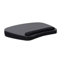 Sofia + Sam Oversized Memory Foam Lap Desk With Wrist Rest - Matte Black