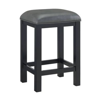 Set Of 2 Colton Counter Height Stools Dark Gray - Picket House Furnishings 4 Set Of 2 Colton Counter Height Stools Dark Gray - Picket House Furnishings - Image 2