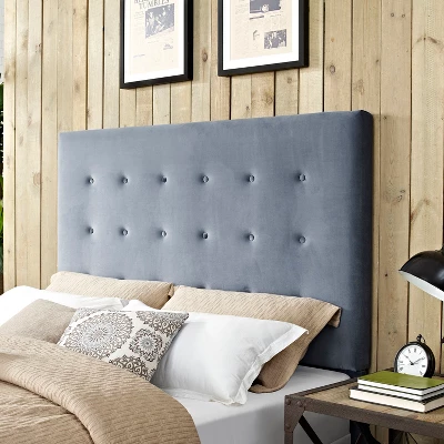 Reston Square Upholstered Headboard - Crosley 3 Reston Square Upholstered Headboard - Crosley