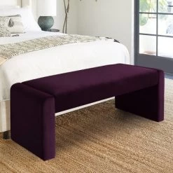 Kaia 47" Velvet Waterfall Upholstered Bench-The Pop Maison 23 Kaia 47" Velvet Waterfall Upholstered Bench-The Pop Maison -Furniture Specialty Store GUEST fff06cc7 e442 42a1 a814 37f7c55c2c02